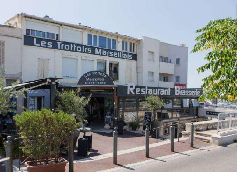 Appartement La Plage De La Pointe Rouge Marseille Bagian luar foto